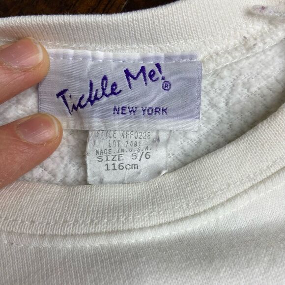 Vintage 1990s Tickle Me Grunge Girls Sweatshirt - Picture 5 of 8